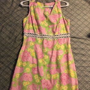 Lilly Pulitzer white label dress